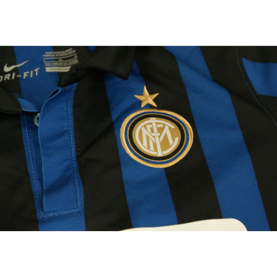 Maillot de football rétro domicile Inter Milan N°4 HIPPO 2011-2012 - Nike - Inter Milan