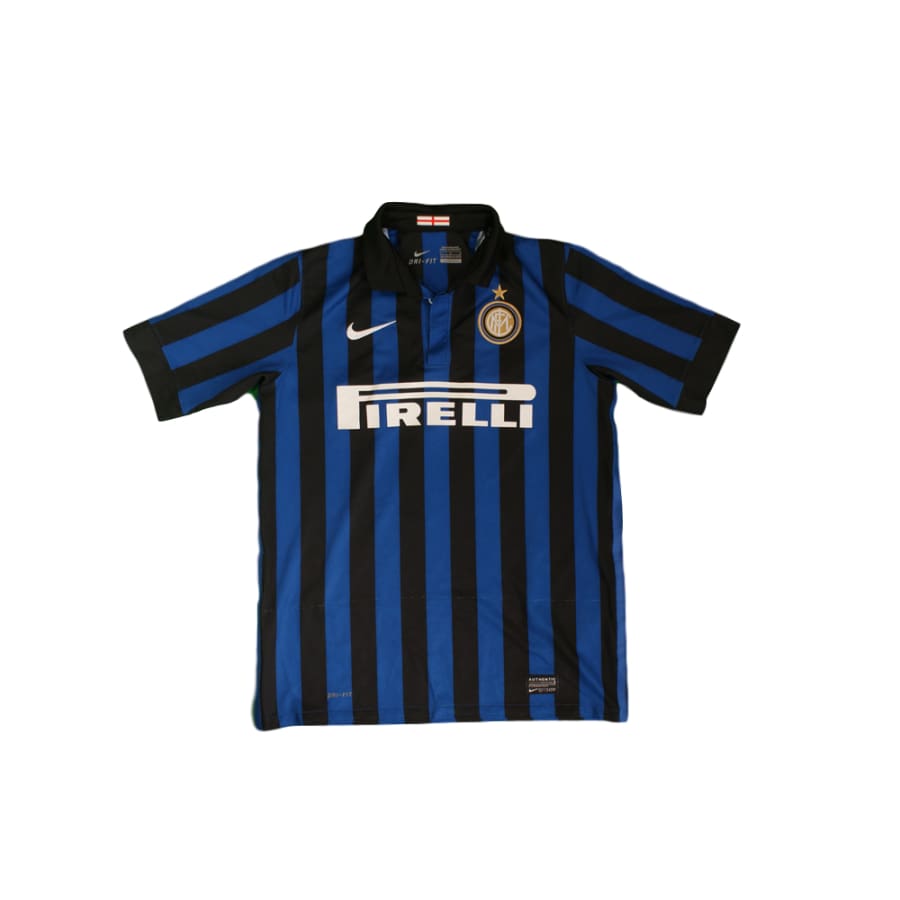 Maillot de football rétro domicile Inter Milan N°4 HIPPO 2011-2012 - Nike - Inter Milan