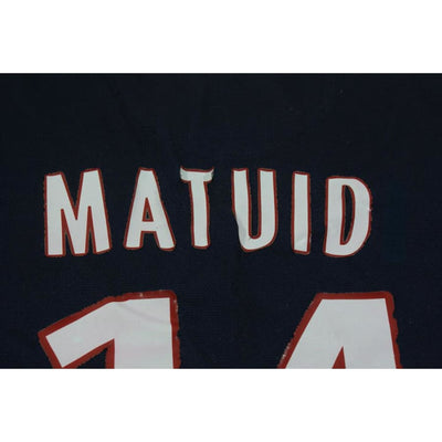 Maillot de football rétro domicile Paris Saint-Germain N°14 MATUIDI 2013-2014 - Nike - Paris Saint-Germain