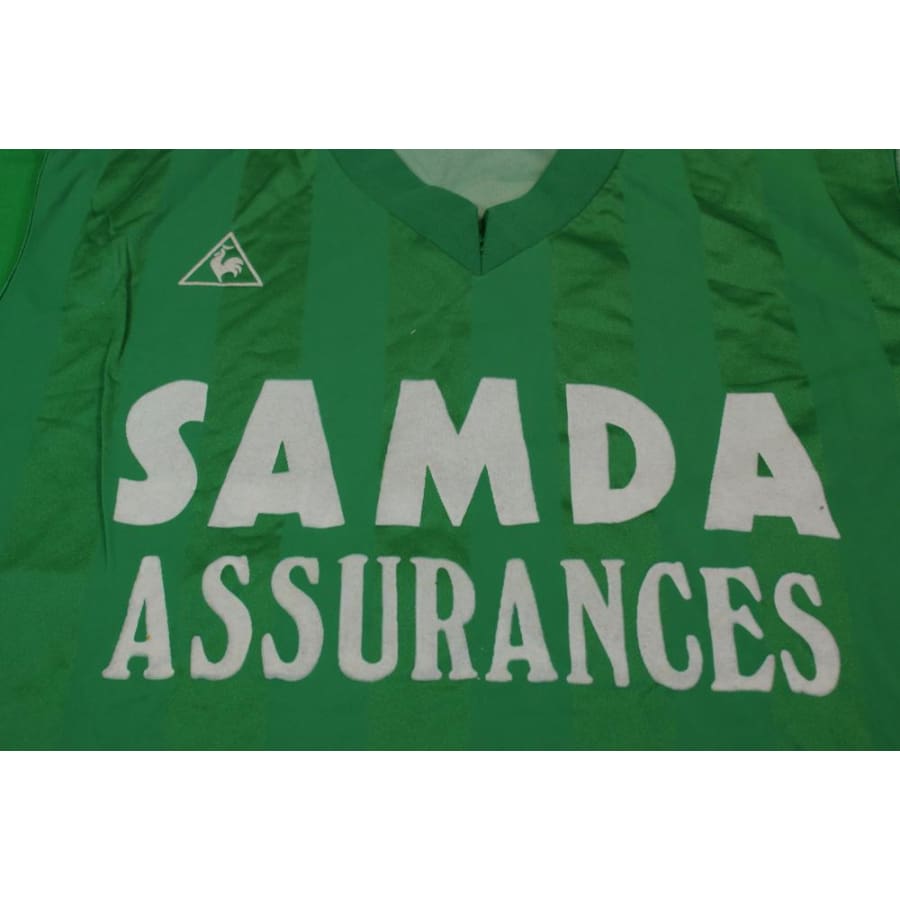 Maillot de football rétro entraînement Le Coq Sportif SAMDA N°9 années 1990 - Le coq sportif - Autres championnats