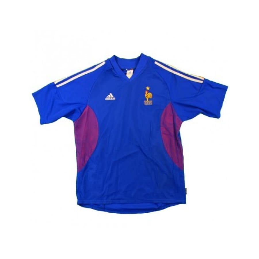 Maillot de football retro équipe de France 13 Juin 2004 - Adidas - Equipe de France