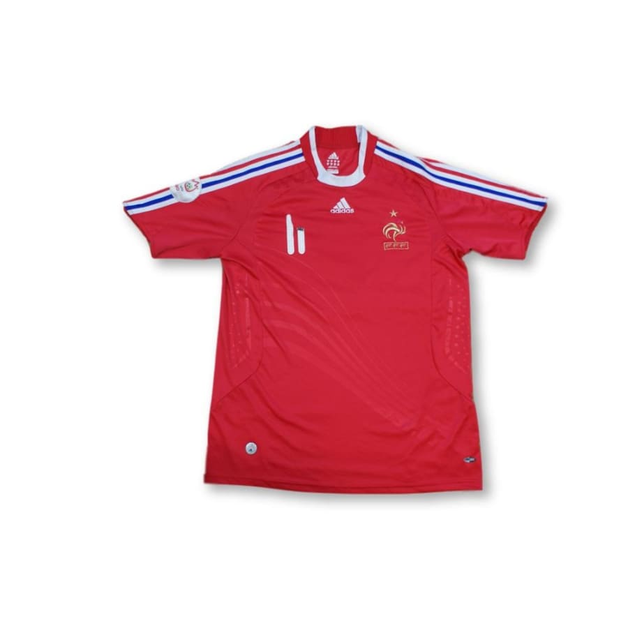 Maillot de football rétro extérieur Equipe de France N°11 NASRI 2008-2009 - Adidas - Equipe de France