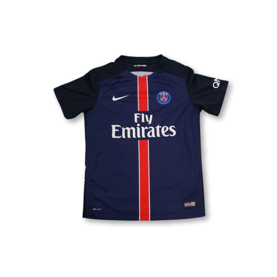 Maillot de football vintage domicile enfant Paris Saint-Germain PSG 2015-2016 - Nike - Paris Saint-Germain