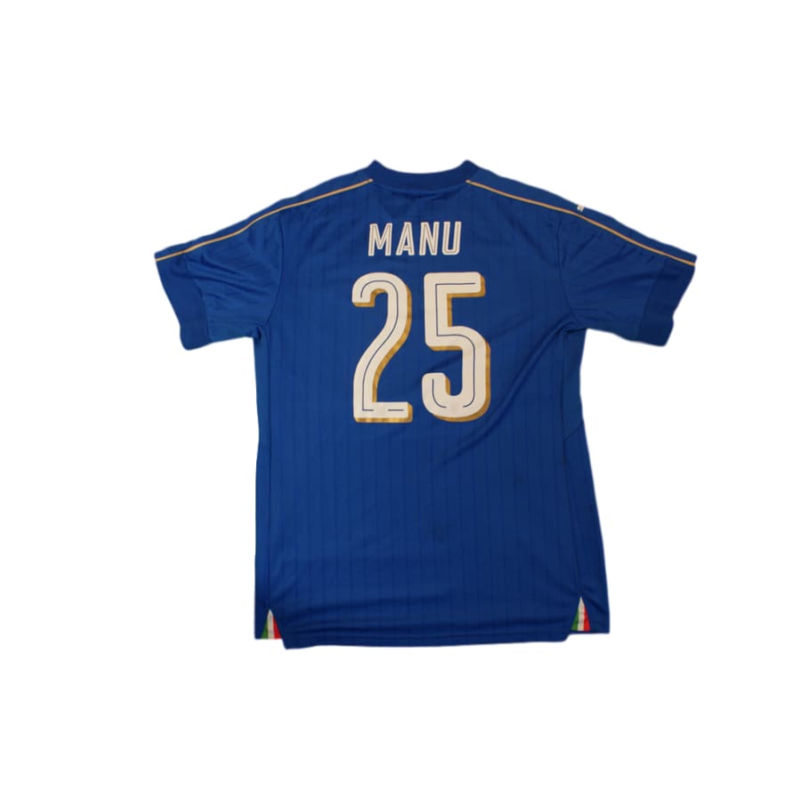 Maillot de football vintage domicile équipe d’Italie N°25 MANU 2016-2017 - Puma - Italie