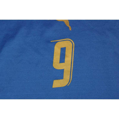 Maillot de football vintage domicile équipe d’Italie N°9 TONI 2006-2007 - Puma - Italie