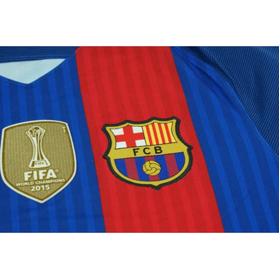 Maillot de football vintage domicile FC Barcelone N°10 MESSI 2016-2017 - Nike - Barcelone