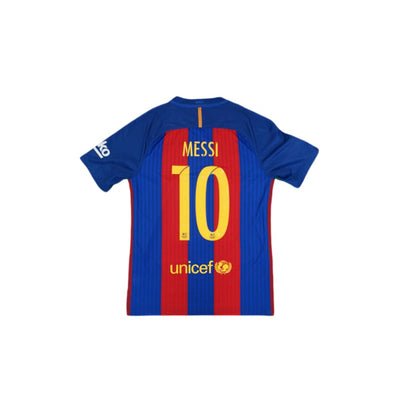 Maillot de football vintage domicile FC Barcelone N°10 MESSI 2016-2017 - Nike - Barcelone