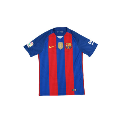 Maillot de football vintage domicile FC Barcelone N°10 MESSI 2016-2017 - Nike - Barcelone