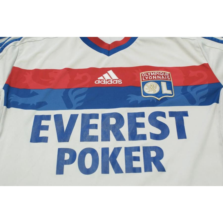 Maillot de football vintage domicile Olympique Lyonnais N°11 M.BASTOS 2011-2012 - Adidas - Olympique Lyonnais