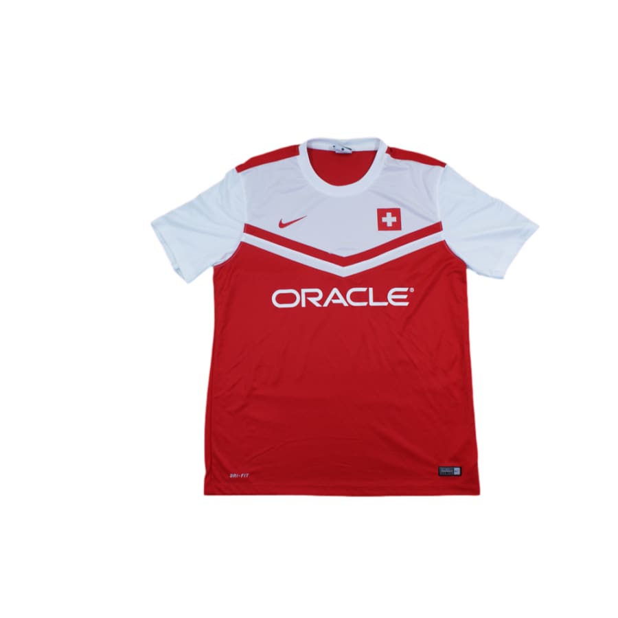 Maillot de football vintage domicile Suisse N°11 années 2010 - Nike - Suisse