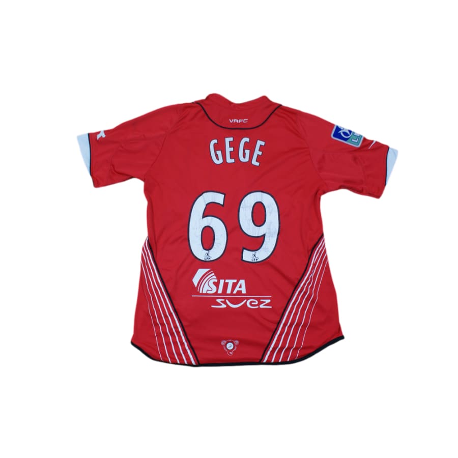 Maillot de football vintage domicile Valenciennes FC N°69 GEGE 2007-2008 - Diadora - Valenciennes FC