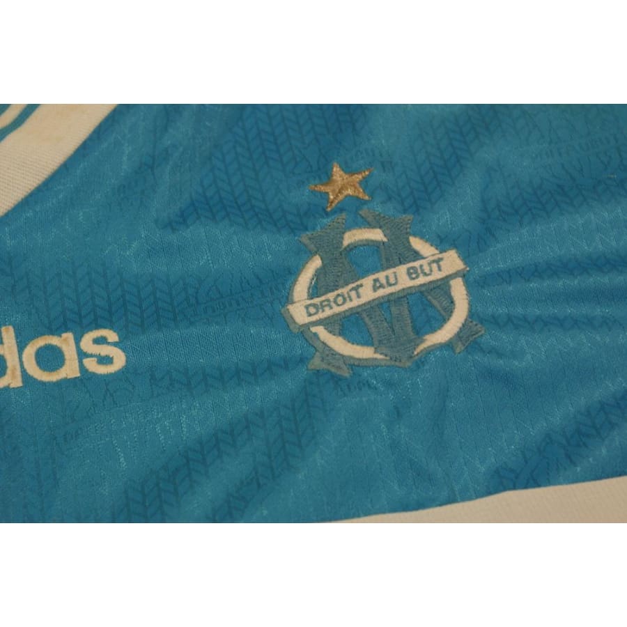 Maillot de football vintage entraînement Olympique de Marseille années 1990 - Adidas - Olympique de Marseille