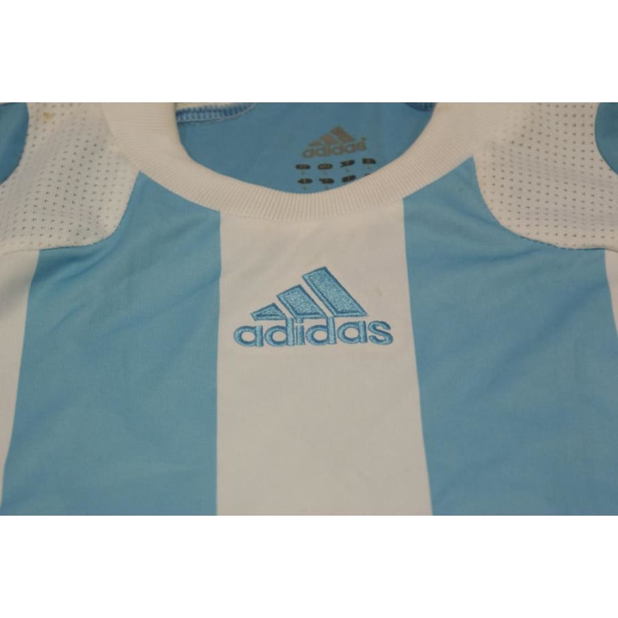 Maillot de football vintage extérieur Olympique de Marseille dédicacé N°22 NASRI 2007-2008 - Adidas - Olympique de Marseille