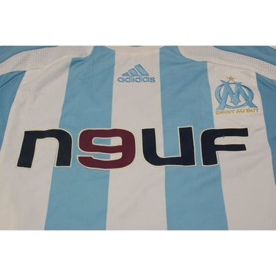 Maillot de football vintage extérieur Olympique de Marseille dédicacé N°22 NASRI 2007-2008 - Adidas - Olympique de Marseille