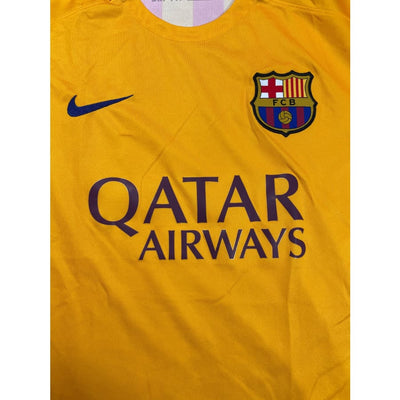 Maillot de football vintage FC Barcelone extérieur saison 2015-2016 - Nike - Barcelone