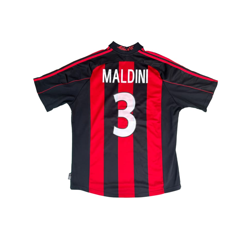 Maillot domicile collector AC Milan #3 Maldini saison 2000-2001 - Adidas - Milan AC