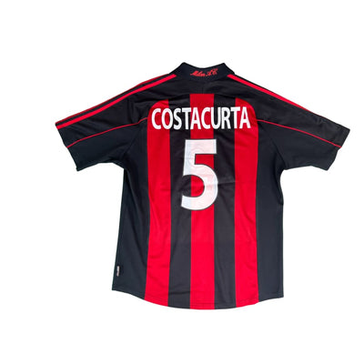 Maillot domicile vintage AC Milan #5 Costacurta saison 2000-2001 - Adidas - Milan AC