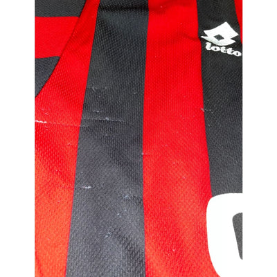 Maillot domicile vintage AC Milan domicile #9 Weah saison 1996-1997 - Lotto - Milan AC