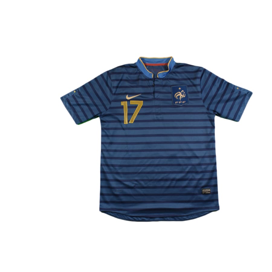 Maillot foot équipe de France domicile N°17 M’VILA 2012-2013 - Nike - Equipe de France