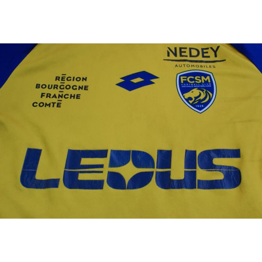 Maillot foot FC Sochaux-Montbéliard domicile 2017-2018 - Lotto - FC Sochaux-Montbéliard