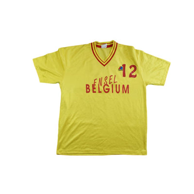 Maillot foot rétro Ensel Belgium N°12 années 2000 - Autre marque - Autres championnats