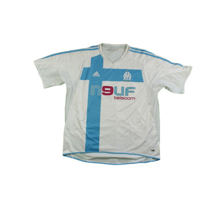 Maillot foot rétro Marseille domicile 2004-2005 - Adidas - Olympique de Marseille