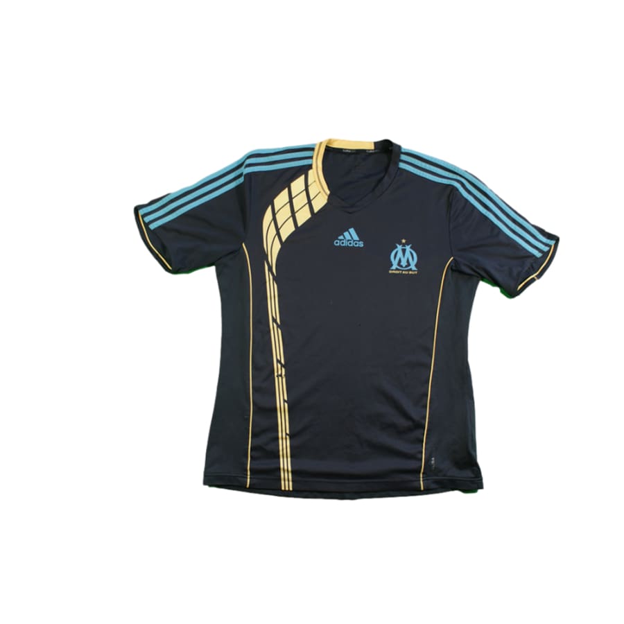 Maillot foot rétro Marseille entraînement années 2000 - Adidas - Olympique de Marseille