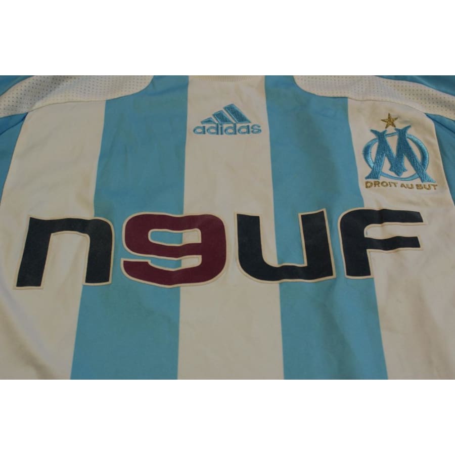 Maillot football rétro Marseille extérieur 2007-2008 - Adidas - Olympique de Marseille