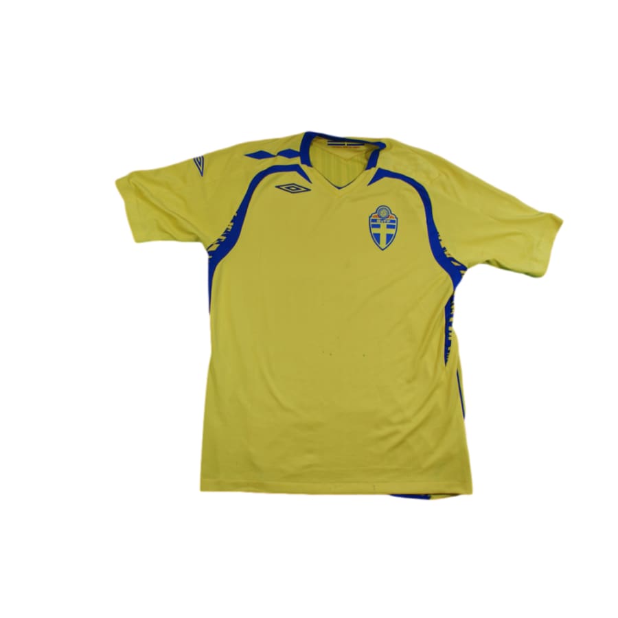 Maillot football rétro Suède domicile 2007-2008 - Umbro - Suède