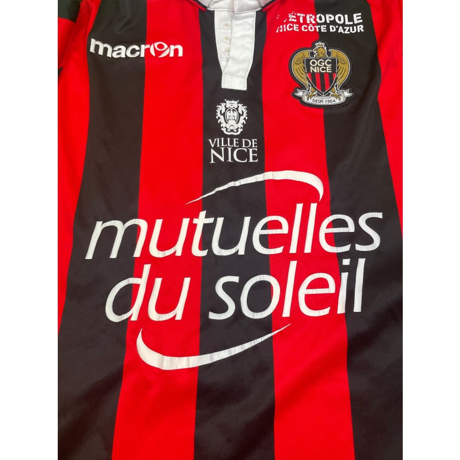 Maillot football vintage #9 Balotelli domicile OGC Nice saison - Macron - OGC Nice