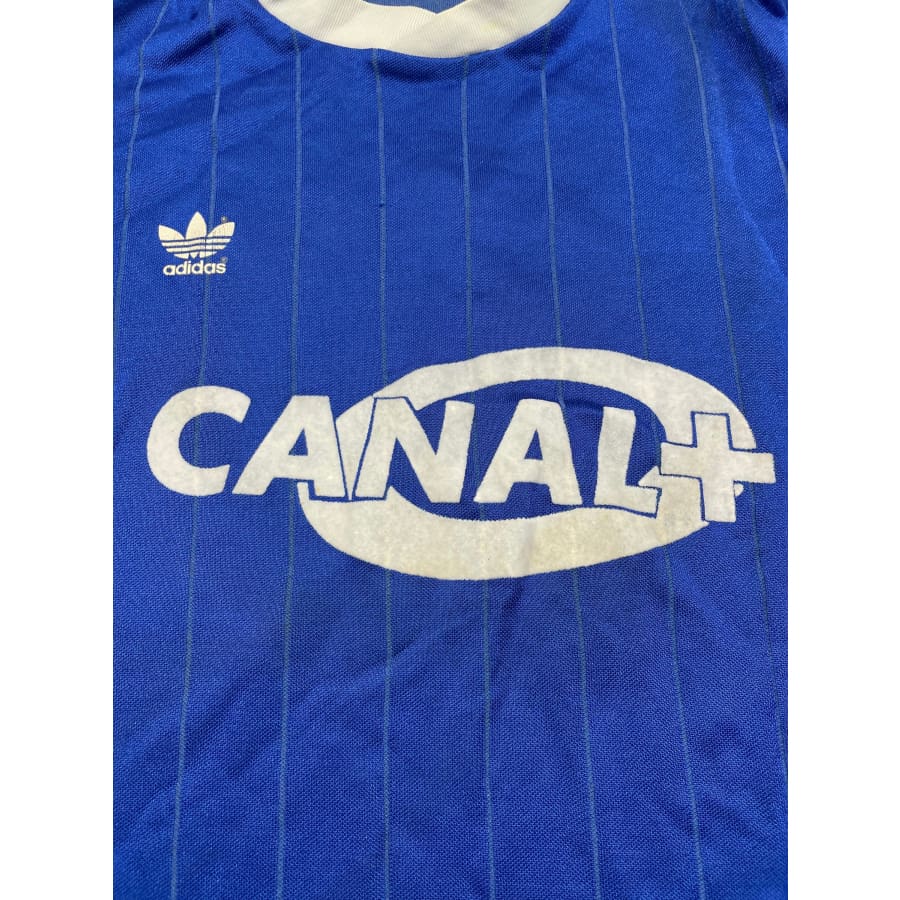 Maillot football vintage Adidas Canal + #13 années 1990 - Adidas - Autres championnats