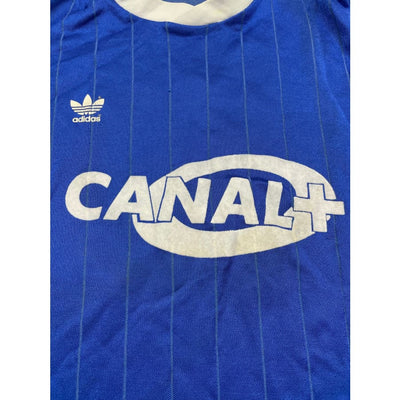 Maillot football vintage Adidas Canal + #13 années 1990 - Adidas - Autres championnats