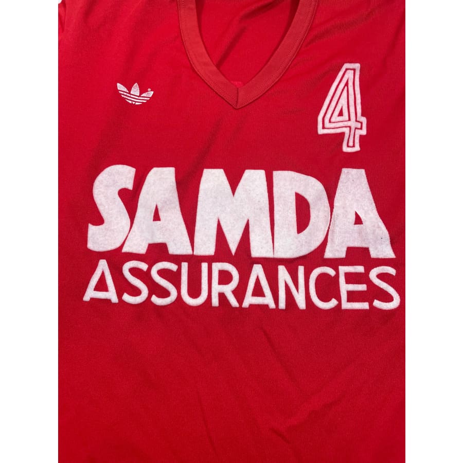 Maillot football vintage adidas Ventex ’Samda Assurances’ #4 - Adidas - Autres championnats