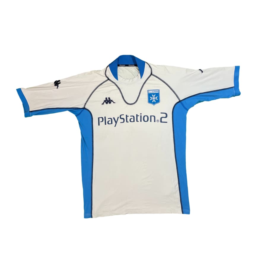 Maillot football vintage AJ Auxerre domicile #9 Cissé saison - Kappa - AJ Auxerre