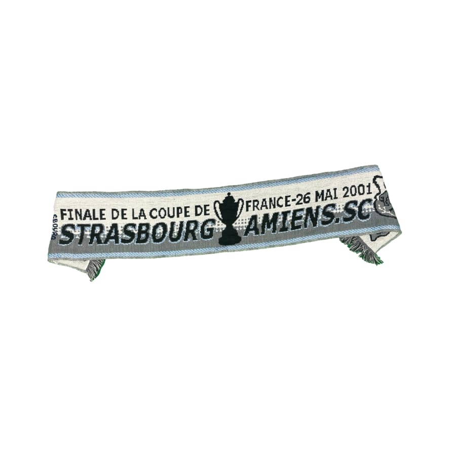 Maillot football vintage Amiens SC-Strasbourg Coupe de France saison 2000-2001 - Coupe de France - Amiens