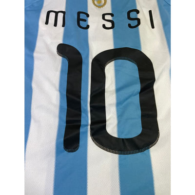 Maillot football vintage Argentine domicile #10 Messi saison 2011-2012 - Adidas - Argentine