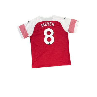 Maillot football vintage Arsenal domicile #8 Meyer saison 2018-2019 - Puma - Arsenal