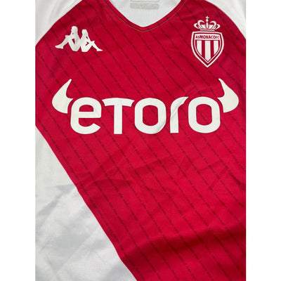 Maillot football vintage AS Monaco domicile #10 Ben Yedder saison - Kappa - AS Monaco
