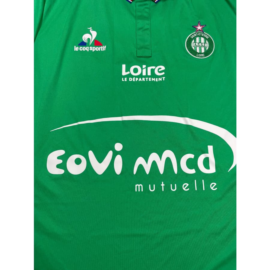 Maillot football vintage AS Saint Etienne domicile saison 2016 - 2017 - Le coq sportif Saint - Etienne