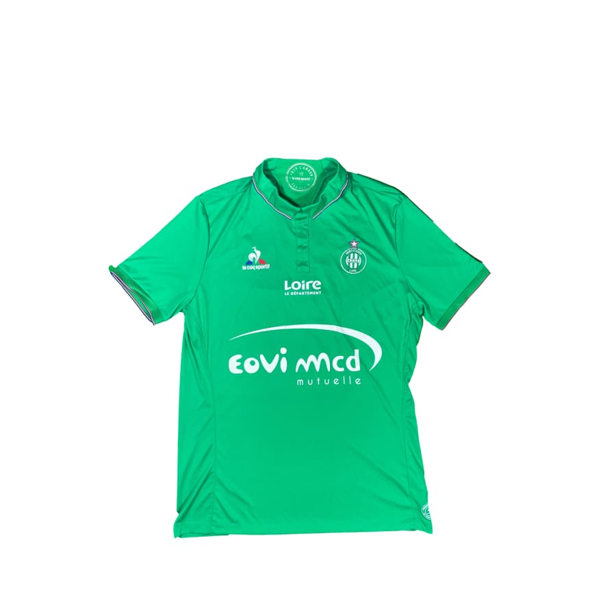Maillot football vintage AS Saint Etienne domicile saison 2016 - 2017 - Le coq sportif Saint - Etienne