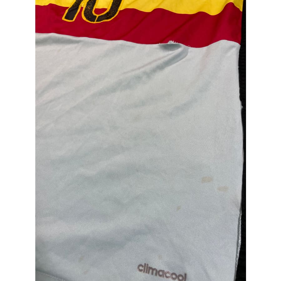 Maillot football vintage Belgique #10 E.Hazard extérieur saison 2016-2017 - Adidas - Belgique