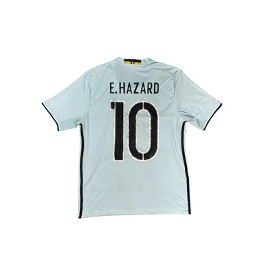 Maillot football vintage Belgique #10 E.Hazard extérieur saison 2016-2017 - Adidas - Belgique