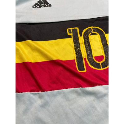 Maillot football vintage Belgique #10 E.Hazard extérieur saison 2016-2017 - Adidas - Belgique