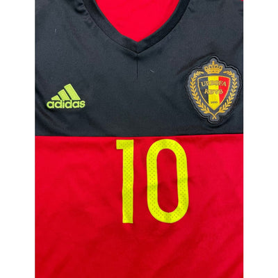 Maillot football vintage Belgique #10 E.Hazard saison 2016-2017 - Adidas - Belgique