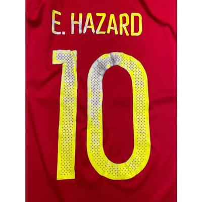 Maillot football vintage Belgique #10 E.Hazard saison 2016-2017 - Adidas - Belgique