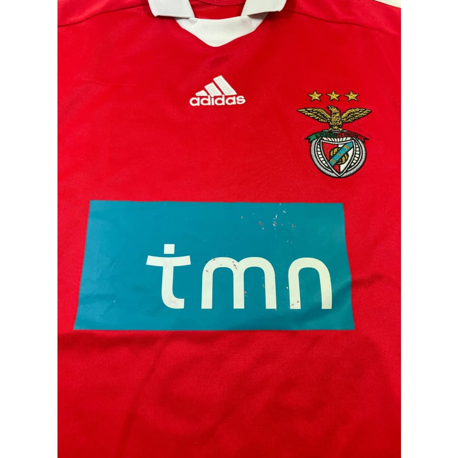 Maillot football vintage Benfica Lisbonne #20 Simao domicile saison 2009-2010 - Adidas - Benfica Lisbonne