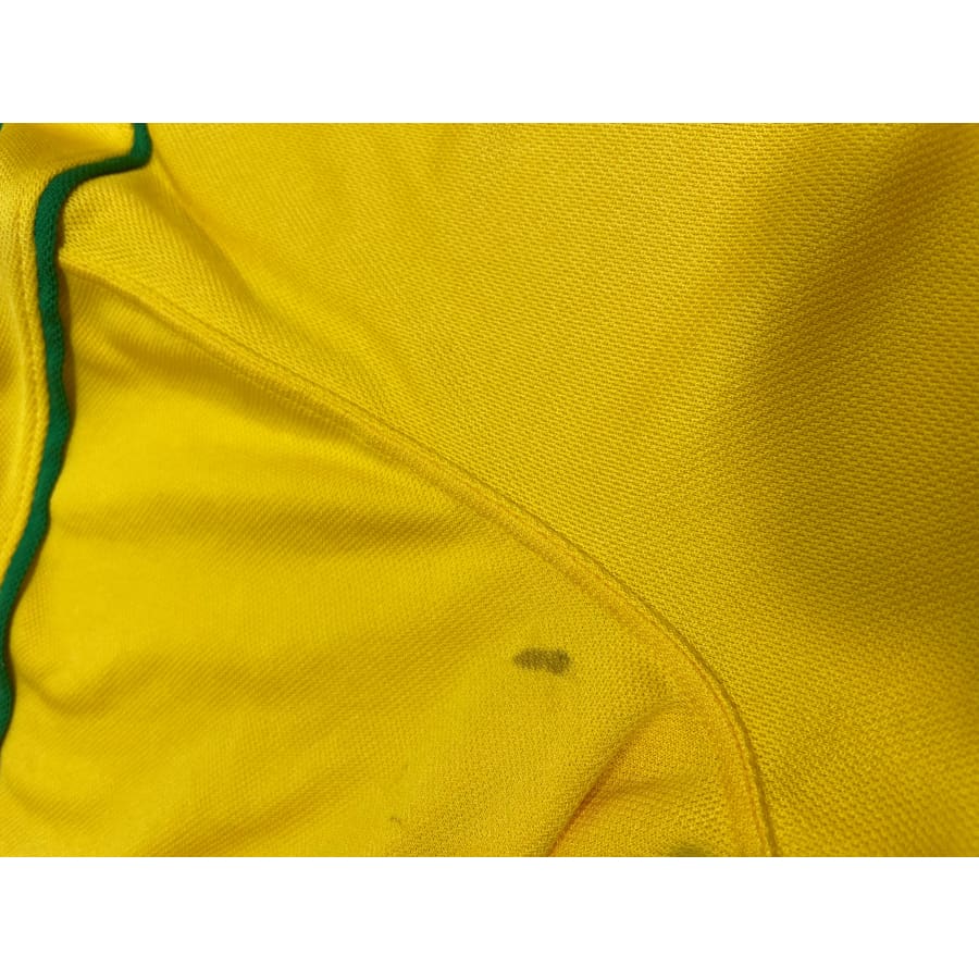 Maillot football vintage Brésil domicile #9 Ronaldo saison 1998-1999 - Nike - Brésil