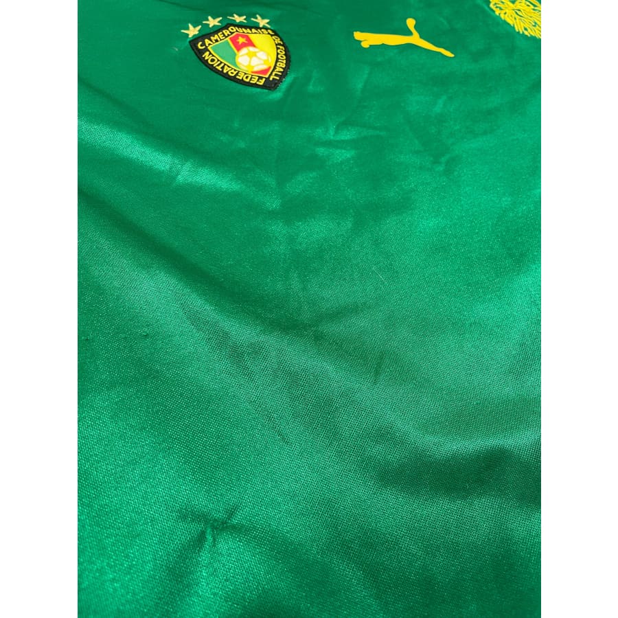 Maillot football vintage Cameroun domicile #9 Eto’o saison 2008-2009 - Puma - Cameroun