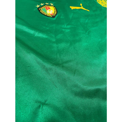 Maillot football vintage Cameroun domicile #9 Eto’o saison 2008-2009 - Puma - Cameroun