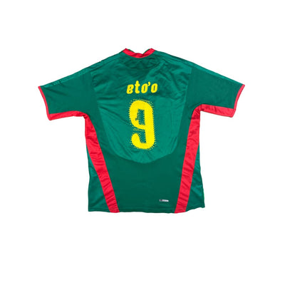 Maillot football vintage Cameroun domicile #9 Eto’o saison 2008-2009 - Puma - Cameroun